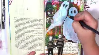 Journal With Me In An Altered Book Journal