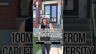 OTTAWA NEWLY BUILT INVESTMENT PROPERTY FOR SALE within one block from Carleton University