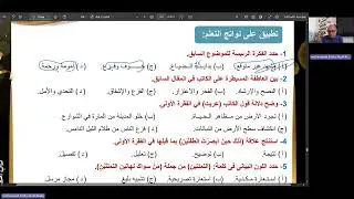حل نصوص متحررة على المقال + قراءة متحررة + تعبير إبداعي من كتاب المنصة 3ث 2026م