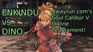 Enkindu vs Dinozsc - Soul Calibur V Online Tournament (Playstation 3 Losers Semifinals)