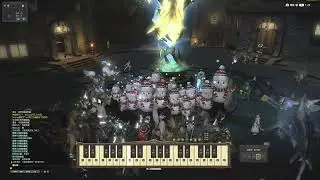 FF14_演奏_鳳凰_華麗娃娃_天馬座的幻想_(三人)_雪人團
