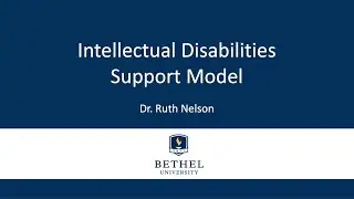 Intellectual Disabilities Support Model
