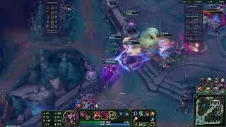Clown College 103 with Giga Chad Shaco at it again with global taunt in League of Legends URF