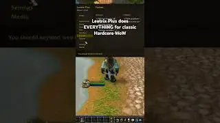 Change your game with Leatrix Plus! #worldofwarcraft #mmorpg #wow #gaming #wowclassic