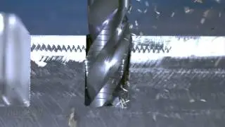 Обработка металла  Power Rounds Solid Carbide End Mill   Roughing   4140 Steel