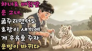천대받던 가난한 남자가 호랑이를 구하자, 몇 년 뒤 기적이 인생을 뒤집다 #야담 #민담 #전설 #설화