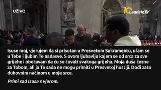 [UŽIVO] Sveta Misa, Vatikan
