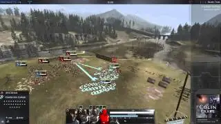 Total War: Arena - Do flank the archers and run them against the wall