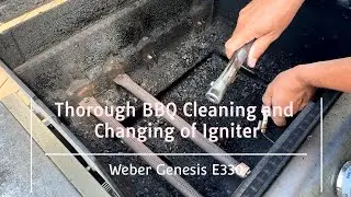 Weber Genesis E330 BBQ Cleaning & Ignitor Change