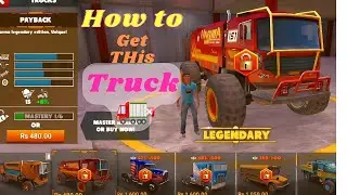 How to get this legendary truck in off the road game. Off the road 🛣️ 😂 All mastery Task.