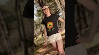 Keep Calm T-shirt Keep Calm and Roll Up Leaf Cannabis Lover Marijuana Weed