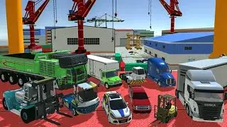 Cargo Crew : Port Truck Driver Android Gameplay