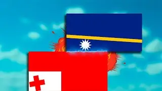 2 Flags With Gravity Falling Flags