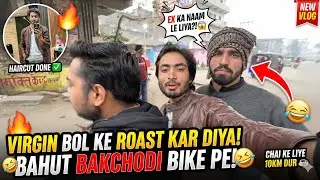 Bike Vlog Gone Crazy 😭 | Haircut Ride, Ex Name Roast & 10KM Chai Trip
