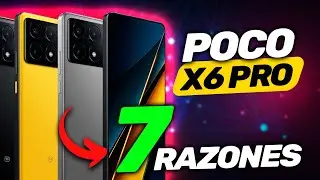 XIAOMI POCO X6 PRO 😎 7 RAZONES PARA USARLO EN 2025 ❌ JOYITA ❌