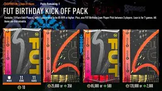 OPENING FUT BIRTHDAY KICK OFF PACK (10 COINS) - FIFA 23 ULTIMATE TEAM