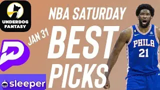 PrizePicks NBA Saturday Best Player Prop Bets 1/31/26 | Best NBA Parlay Picks Today 🚀