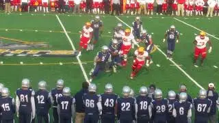 Hill run Calvert Hall/Gilman football MIAA A semifinal 11/12/17
