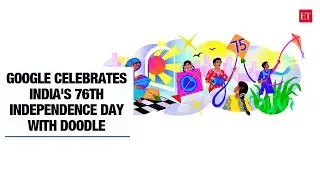 India at 75: Google celebrates 76th Independence Day with a doodle
