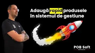 Adauga rapid produsele in programul de gestiune magazin.