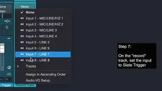 Slate Trigger Midi Workflow in Studio One (with macro)
