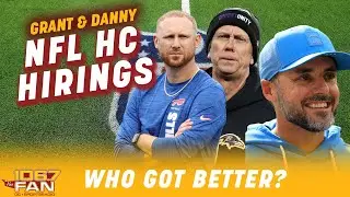 NFL Head Coaching Hires: Who Actually Improved This Offseason? | Grant & Danny