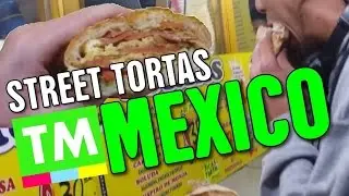 Eating a Torta in Mexico City | Mexican Street Food [By True Mexico]