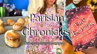 Parisian Chronicles :  Days in Paris, Spring Books, Baking Scones & Garden Magic ✨🐞🌷