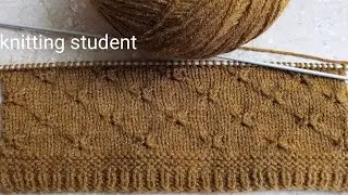 easy knitting pattern for all projects|knitting student