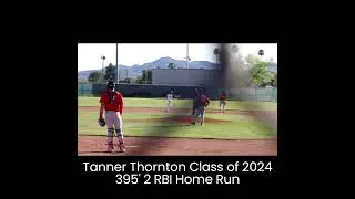 Tanner Thornton April 11, 2024 390 ft 2rbi home run