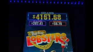 PA SKILLS Lucky Lobster Bonus Free Games Seagull Snatch Feature Slot Machine Live Play