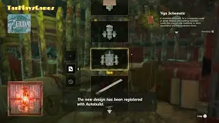 Tank schematic (Yiga Schematic) : Zelda Tears Of The Kingdom.