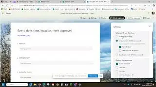 OCTC | How to create an MS Form for a student event