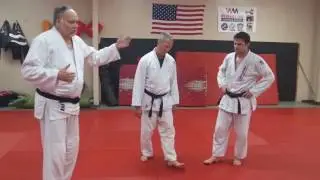 HAND BLOCK AND HOP AROUND DEFENSE and Tani Otoshi Counter Attack