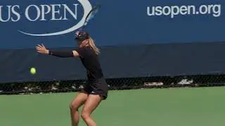2017 US Open: Maria Sharapova practice