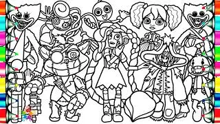 Poppy Playtime Chapter 5 New Coloring Pages / How To Color Lily Lovebraids and Giblet