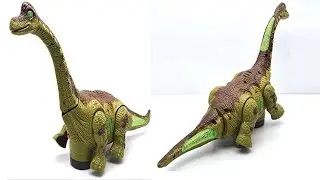 Dinosaur Toys for Kids Battery Operated Walking, Moving Dinosaur With Flashing Lights.II TOY WORLD