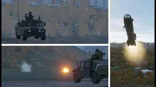 Hellfire Missile Lock-On-After-Launch High Trajectory - DCS Apache