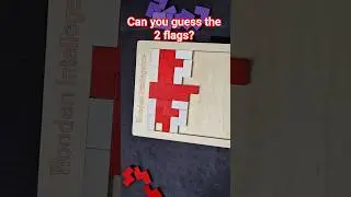 Can you guess the 2 flags?Tetris #puzzle pieces #brainteaser #satisfying #games #guessinggame