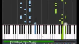 L'ESSENZIALE - Marco Mengoni (Sanremo 2013) [piano tutorial cover by 