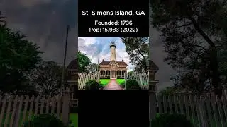 Random US Towns: St. Simons Island, GA #shorts
