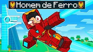 Salvei MEUS AMIGOS como o P3DRU HOMEM DE FERRO no Minecraft
