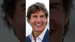 Top 5 richest actors in the world