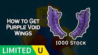 Free UGC | How to Get Purple Void Wings