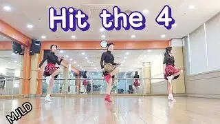Hit the 4 Line Dance/Rob Fowler (ES) & Colin Ghys (BEL) - January 2026