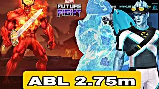 [Alliance Battle Legend] Iceman ABL 2.75M blast super hero mutant #marvel_future_fight