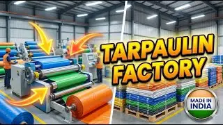Factory Behind the Strength | HDPE Tarpaulin Manufacturing Process | Dunlop Tarpaulin Industries