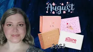 August Beauty Boxes 2023 || Allure, Eyescream, Kinder, BoxyCharm by Ipsy