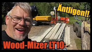 Äntligen ett bandsågverk!! Blev ett begagnat Wood-Mizer LT10!