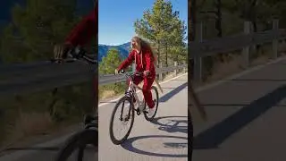 monkey is cycling in the mountain 🏔️ #song #music ✨